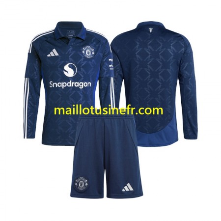 Maillot de Foot Manchester United Domicile 2024-25 Manches Longues - Enfant Maillot de Foot Manchester United Domicile 2024-25 Manches Longues - Enfant